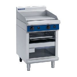 Commercial Griddle Toaster | LPG Gas Griddle | 600mm Width | Blue Seal Evolution G55T/L