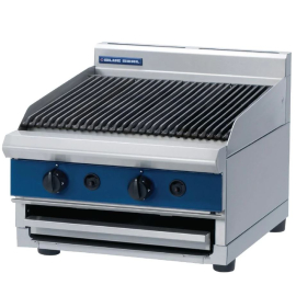 Commercial Countertop Chargrill | Natural Gas Grill | Professional Cooking Equipment | Blue Seal G594 B
