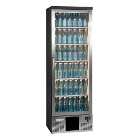 Commercial Upright Bottle Cooler | 300 Litre Bar Fridge | Glass Door Refrigerator | Gamko MG3/300RGCS