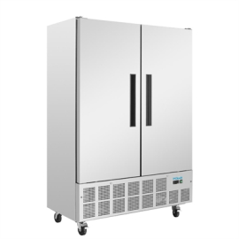 Commercial Double Door Slimline Fridge | 960 Litre Refrigerator | Upright Chiller | Polar GD879