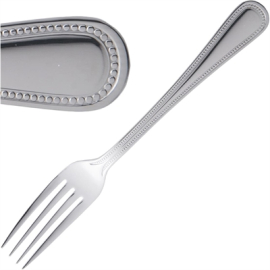 Table Fork | Stainless Steel Cutlery | Bead Pattern Design | Amefa GD952
