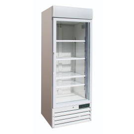 Commercial Glass Door Display Fridge | Upright Single Door Refrigerator | 500L Capacity | BestFrost GDR500