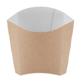 Compostable Kraft Chip Scoops | Medium Food Container | Eco-Friendly Packaging | Colpac GE800