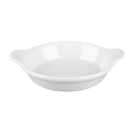 Mini Round Eared Dish | Small Porcelain Dish | 180ml Capacity | Churchill GF319