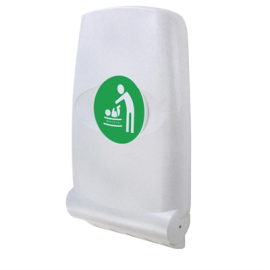 Vertical Baby Changing Station | Wall Mounted Baby Changer | Commercial Restroom Fixture | Magrini GF963