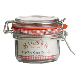 Clip Top Preserve Jar | Glass Storage Jar | 125ml Capacity | Kilner GG780