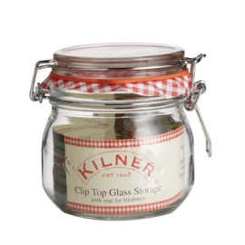 Preserve Jar | Clip Top Storage Container | 500ml Capacity | Kilner GG781