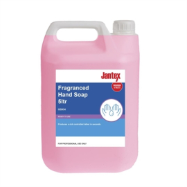 Fragranced Hand Soap | Liquid Hand Soap | 5 Litre Capacity | Jantex GG934