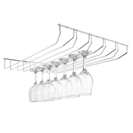 Commercial Wine Glass Rack | Overhead Glass Holder | 18 Glass Capacity | Olympia GH057