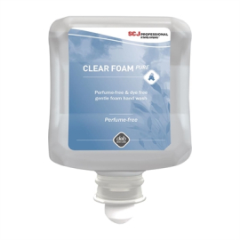Clear Foam Hand Soap | Antibacterial Hand Wash | 1L Refill | Deb GH258