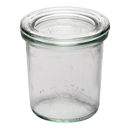 Glass Weck Jar | Preserving Storage Jar | 140ml Capacity | APS GH387