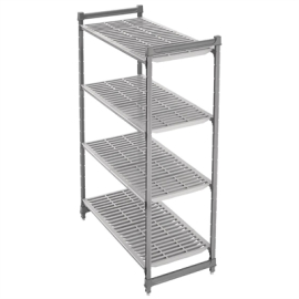 Commercial Vented Shelving Unit | Stationary Storage Rack | 1830 x 1220 x 460mm | Cambro GH618