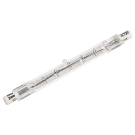 Infrared Quartz Heat Bulb | Bare Heating Lamp | 200W R7 118mm | Buffalo GH986