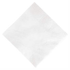 Compostable Lunch Napkins | White Disposable Napkins | 330mm | Duni GJ108