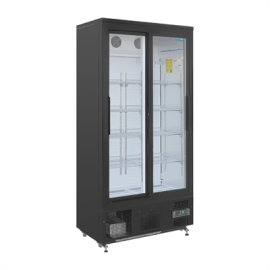 Commercial Back Bar Cooler | Upright Bar Fridge | Sliding Doors | 490 Litre | Polar GJ448