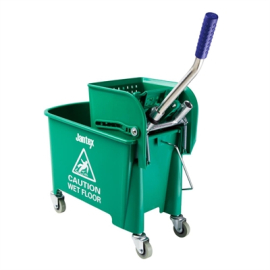 Commercial Bucket and Wringer | Mopping System | Easy Press Mechanism | Jantex GK689