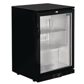 Commercial Back Bar Cooler | Drinks Fridge | 138 Litre Capacity | Hinged Door | Polar GL001