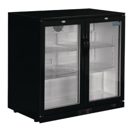 Commercial Back Bar Cooler | Hinged Door Bottle Fridge | 208 Litre | Polar GL002