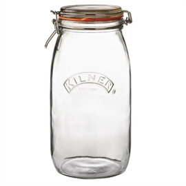 Clip Top Preserve Jar | Storage Container | 3 Litre Capacity | Kilner GL254