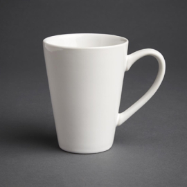 Cafe Latte Cups | Coffee Cups | White 340ml 12oz | Olympia GL487