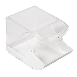 Sachet Dispenser Box | Sauce Packet Organizer | White Container | APS GL627