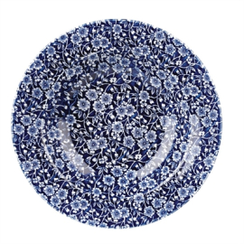 Vintage Prints Rimmed Bowl | Willow Victorian Calico Bowl | 249mm Fine China | Churchill GM688