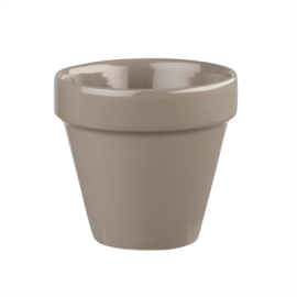 Plant Pot | Decorative Ceramic Container | 17oz Capacity | Churchill Bit On The Side Pebble GM690