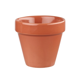 Plant Pot | Ceramic Plant Pot | 17oz Paprika Serving Vessel | Churchill Bit On The Side GM691