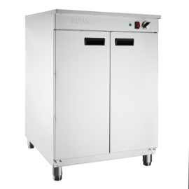 Commercial Plate Warmer | Double Door Plate Cabinet | 120 Plate Capacity | Buffalo GP452