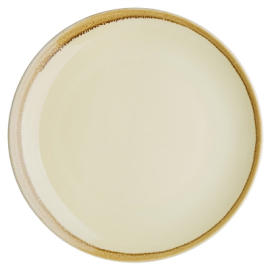 Round Plate | Kiln Ceramic Plate | 280mm Sandstone Finish | Olympia GP462