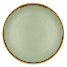 Round Plate | Kiln Collection | Moss 280mm | Olympia GP475