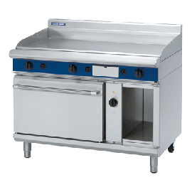 Commercial Gas Griddle | Electric Convection Oven | 1200mm Griddle Plate | Blue Seal Evolution GPE58/N