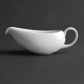 Gravy Boat | Porcelain Sauce Boat | 380ml Capacity | Royal Porcelain GT932
