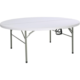 Folding Table 6ft Round | Centre Folding Table | Banquet Table | Bolero HC270