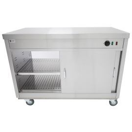 Commercial Pass-Through Hot Cupboard | Heated Cabinet | Temperature Control | Parry HOT15P