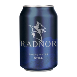 Still Spring Water Cans | 330ml Canned Water | 24 Pack | Radnor HP974