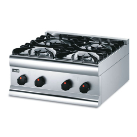 Commercial Gas Boiling Top | 4 Burner Hob | Professional Cooktop | Lincat HT6