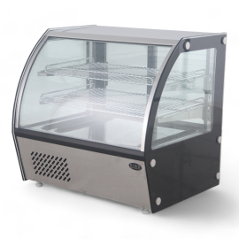 Refrigerated Food Display Unit | Chilled Counter Display | LED Lighting | King KC120
