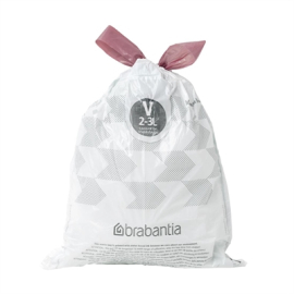 Bin Bags | PerfectFit Bin Liners | Code V | 2-3Ltr Capacity | Brabantia HU177