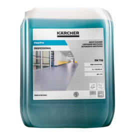 Commercial Floor Cleaner | Multi Surface Cleaning Solution | 10 Litre Concentrate | Karcher RM 756 HX443