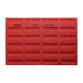 Commercial Eclair Baking Mat | Silicone Pastry Mat | 600x400mm | Pavoni HX536