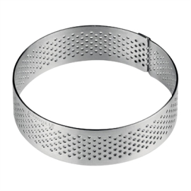Commercial Round Stainless Steel Mould | Pastry Ring | 70x20mm | Pavoni HX552