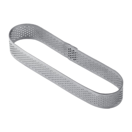 Commercial Eclair Mould | Stainless Steel Pastry Mould | 125x30mm | Pavoni HX557