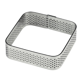 Square Stainless Steel Mould | Pastry Ring | 65x65mm | Pavoni HX558