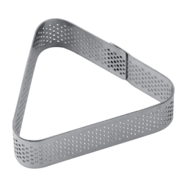 Triangle Stainless Steel Mould | Pastry Ring | 85x75x20mm | Pavoni HX560