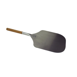 Commercial Pizza Peel | Metal Pizza Paddle | Wooden Handle | 660x300mm | Tramontina HY093