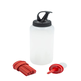 BBQ Bottle Set | 3 Head Sauce Dispenser | Squeeze Bottles | Masterclass HY580