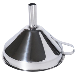 Commercial Stainless Steel Funnel | 129mm Diameter | PME HZ042