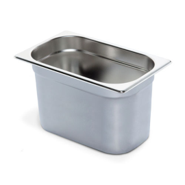 Stainless Steel Gastronorm Pan | 1/4 GN Container | 200mm Deep | Modena