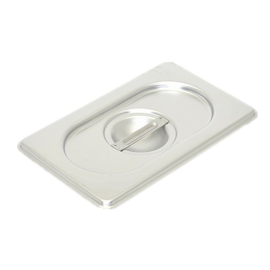 Stainless Steel Gastronorm Lid | 1/9 GN Container Cover | Commercial Kitchen Storage | Modena